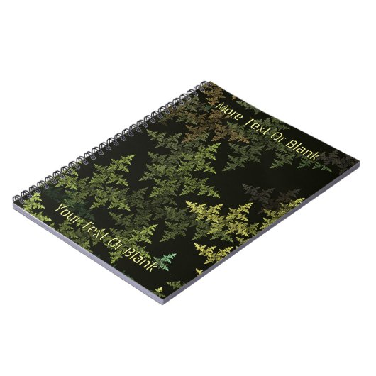 Carnet Camouflage fractal (Côté gauche)