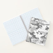 Carnet Camouflage gris neige d'hiver, Militaire, Armée (Intérieur)