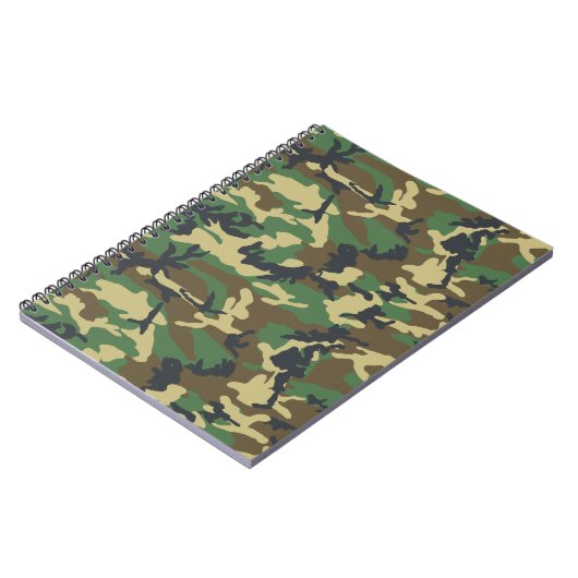 Carnet Camouflage militaire (Côté gauche)