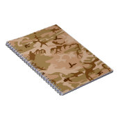 Carnet Camouflage militaire de sable du désert des États- (Côté Droit)