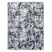 Carnet Camouflage numérique de style urbain (Devant)