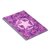 Carnet Camouflage numérique rose-chaud (Côté Droit)