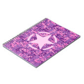 Carnet Camouflage numérique rose-chaud (Côté gauche)