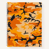 Carnet Camouflage orange, Militaire, Armée (Devant)