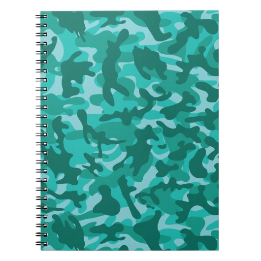 Carnet Camouflage Persan Bleu (Devant)