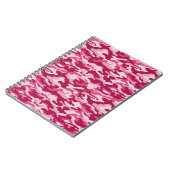 Carnet Camouflage rose (Côté gauche)