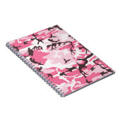 Carnet Camouflage rose (Côté Droit)