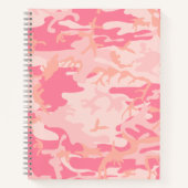 Carnet Camouflage rose, Armée (Devant)