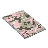 Carnet Camouflage rose et vert, Militaire, Armée (Côté Droit)