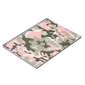 Carnet Camouflage rose et vert, Militaire, Armée (Côté gauche)