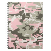Carnet Camouflage rose et vert, Militaire, Armée (Devant)
