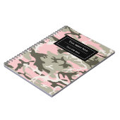 Carnet Camouflage rose et vert, Militaire, Armée (Côté gauche)