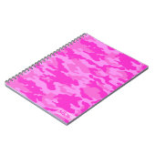 Carnet Camouflage rose TS monogrammes (Côté gauche)