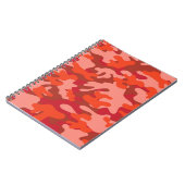 Carnet Camouflage rouge (Côté gauche)