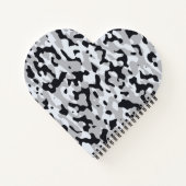 Carnet Camouflage urbain à fort contraste (Dos)