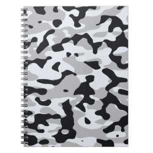 Carnet Camouflage urbain à fort contraste