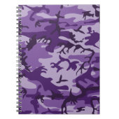 Carnet Camouflage violet, Armée (Devant)