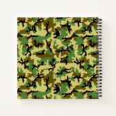 Carnet Camouflage Woodland (Dos)