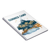 Carnet Camp d'été de conception simple (Côté Droit)