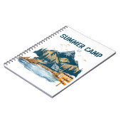 Carnet Camp d'été de conception simple (Côté gauche)