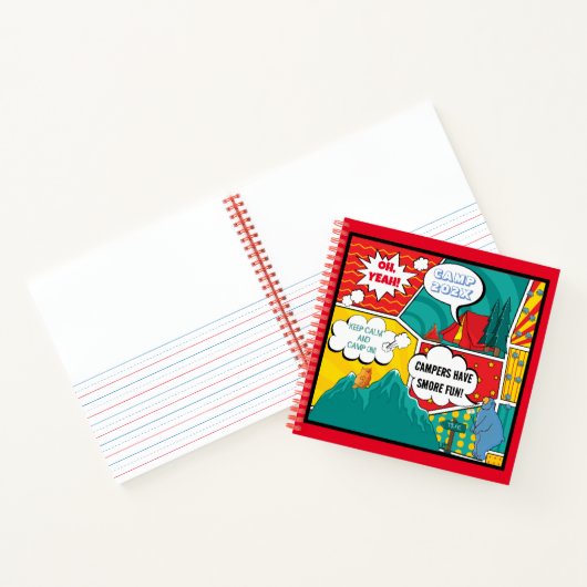 Carnet Camp d'été Pop Art pour enfants (Intérieur)