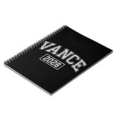 Carnet Campagne électorale de JD Vance pour la présidence (Côté gauche)