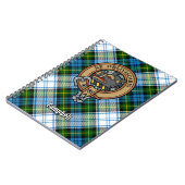 Carnet Campbell Crest au-dessus de Tartan (Côté gauche)