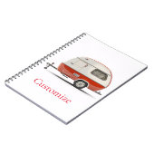 Carnet Camper Teardrop Classic Retro Thunder_Cove (Côté gauche)