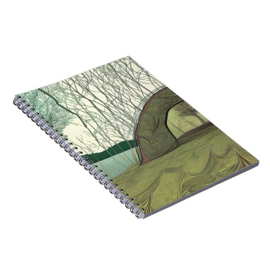 Carnet Camping calme et paisible (Côté Droit)