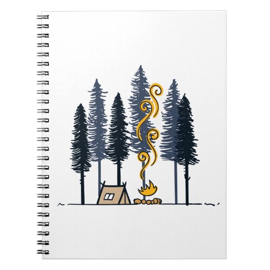 Carnet Camping Cartoon (Devant)