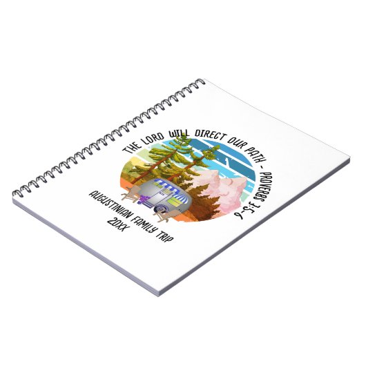 Carnet Camping d'été en famille Christian Van Life (Côté gauche)