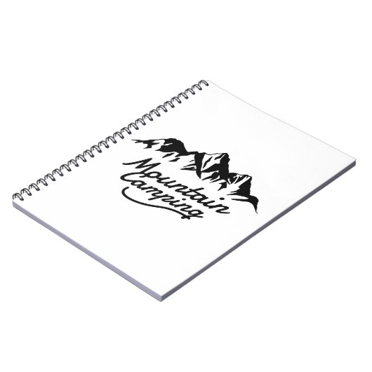 Carnet Camping en montagne (Côté gauche)