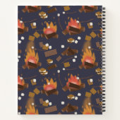 Carnet Camping Fire Outdoor Adventure & Marshmallows (Dos)