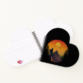 Carnet Camping nature coucher de soleil (Intérieur)