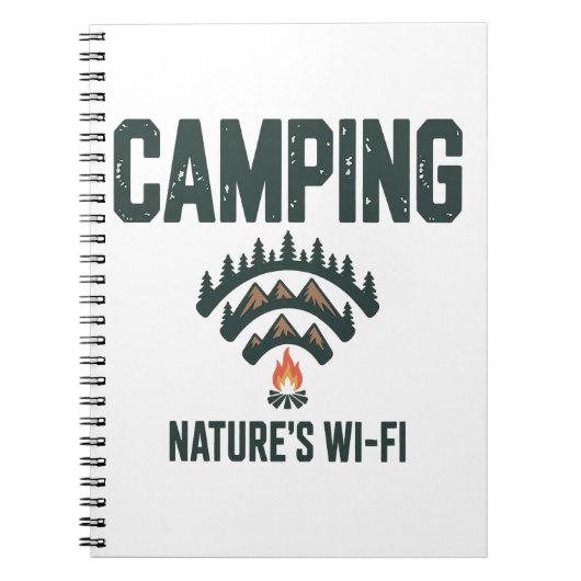 Carnet Camping Natures Wifi (Devant)