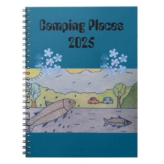 Carnet Camping Places 2025 (Devant)