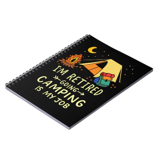 Carnet Camping Retraite Camper Camper (Côté gauche)