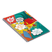 Carnet Camps de jour Pop Art pour enfants (Côté Droit)