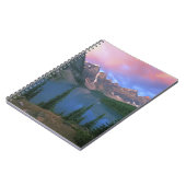 Carnet Canada, Alberta, lac Moraine à l'aube, Banff (Côté gauche)