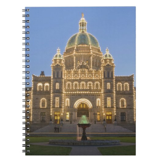 Carnet Canada, BC, Victoria, bâtiment de la législature d (Devant)