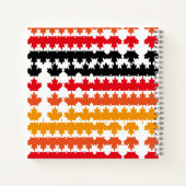 CARNET CANADA COLORS MAPLE BY MASANSER PIXELAT (Dos)