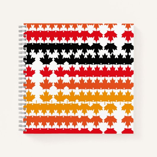 CARNET CANADA COLORS MAPLE BY MASANSER PIXELAT (Devant)