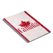 Carnet Canada, douche drapeau (Côté Droit)