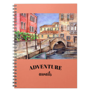 Carnet Canal de Venise - Stylo & Laver Aquarelle