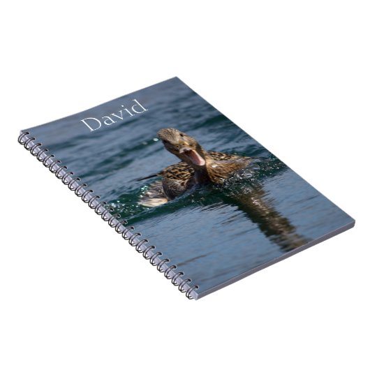 Carnet Canard avec bec ouvert (Côté Droit)