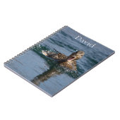 Carnet Canard avec le bec ouvert (Côté gauche)