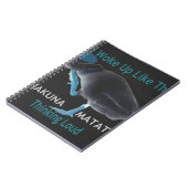 Carnet Canard avec moi se réveille comme ça & Hakuna Mata (Côté gauche)