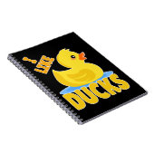 Carnet Canard canard canard en caoutchouc jaune canard de (Côté Droit)