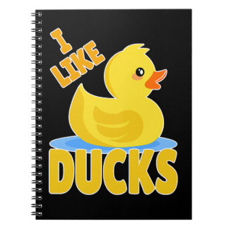 Carnet Canard canard canard en caoutchouc jaune canard de