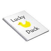 Carnet Canard chanceux (Côté Droit)